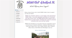 Desktop Screenshot of momsclubrockford.com